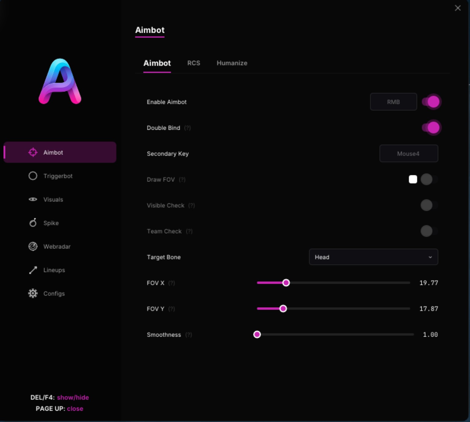 ARTMS V3 UI 화면 1