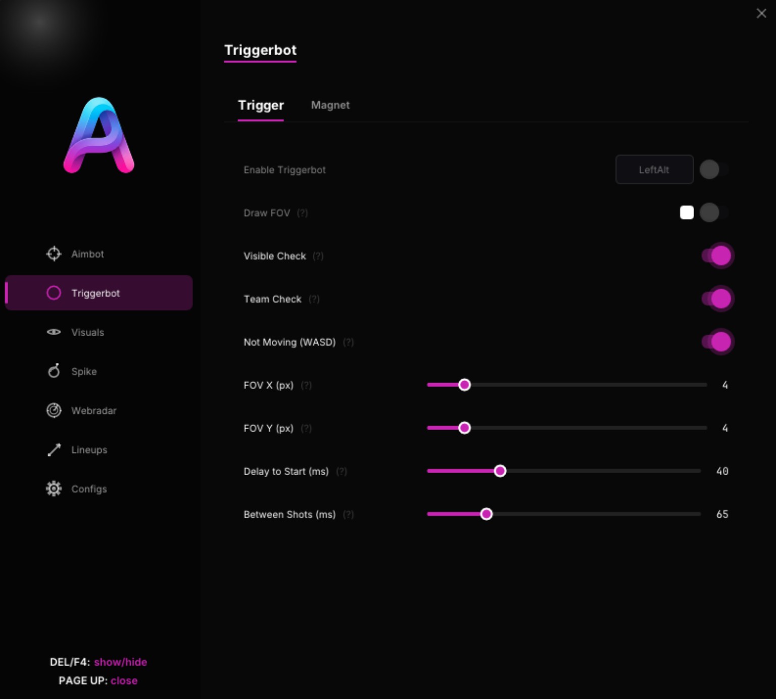 ARTMS V3 UI 화면 2