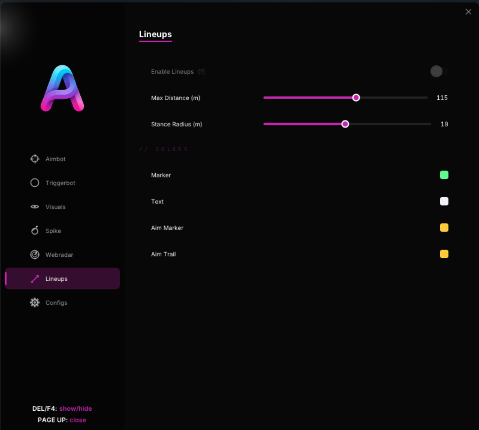 ARTMS V3 UI 화면 4