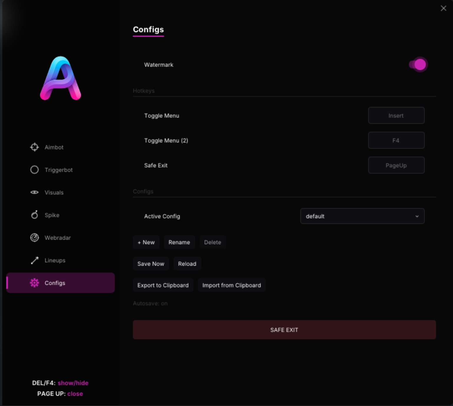 ARTMS V3 UI 화면 5